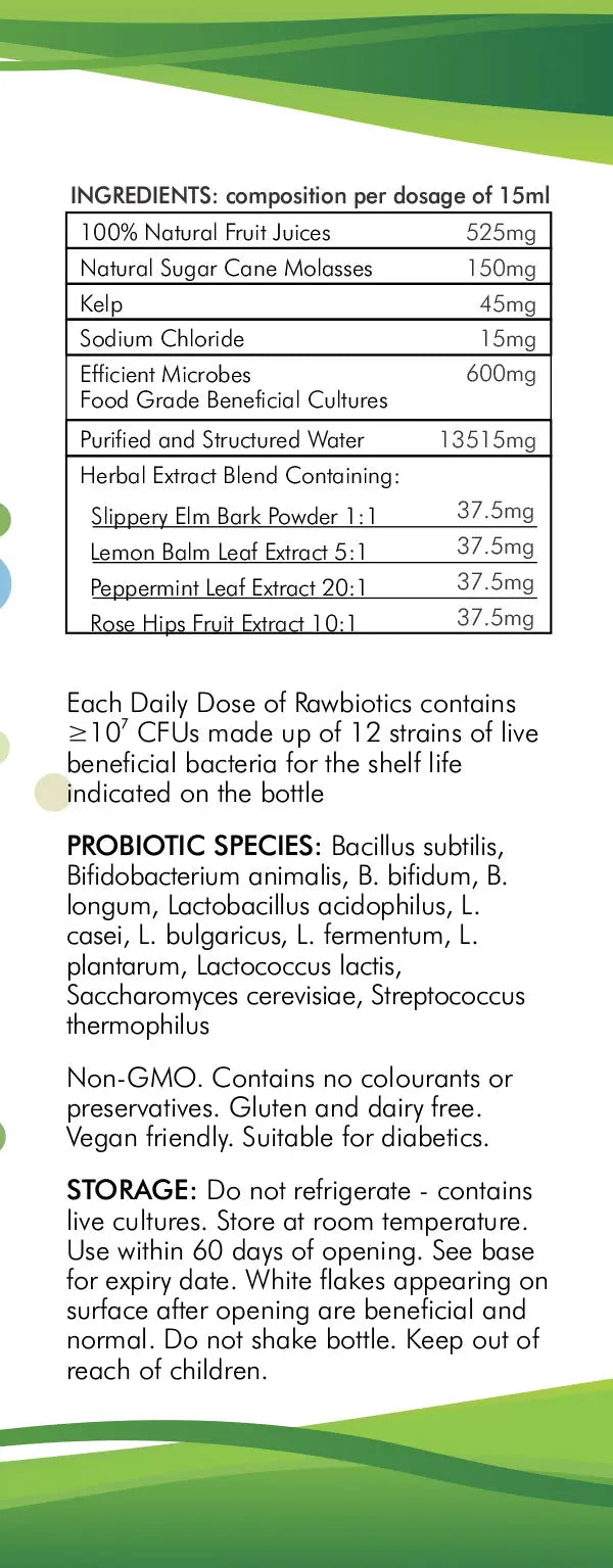 Rawbiotics Gut Restore - Rawbiotics